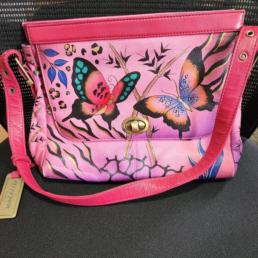 Anuschka Butterfly bag
